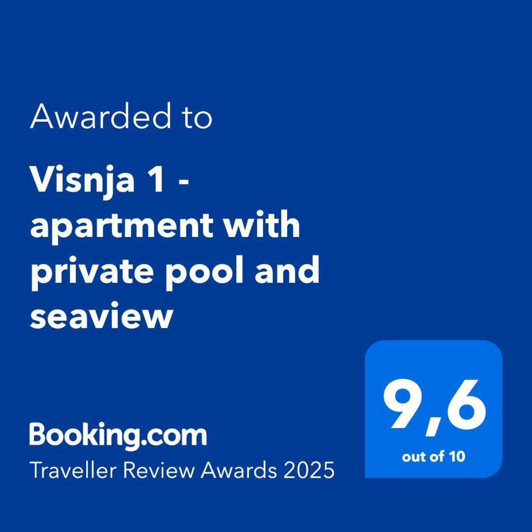 Visnja 1 - With Private Pool And Seaview Apartment